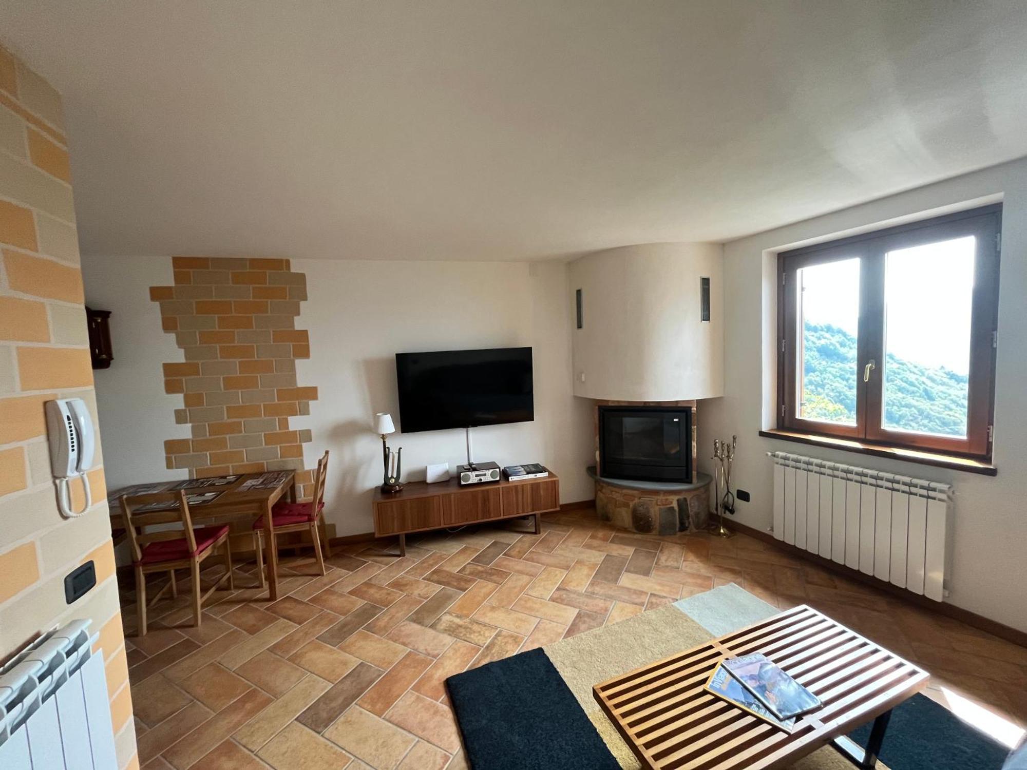 Casa Con Vista Apartment Costa di Serina ภายนอก รูปภาพ