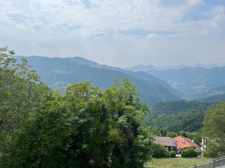 Casa Con Vista Apartment Costa di Serina ภายนอก รูปภาพ